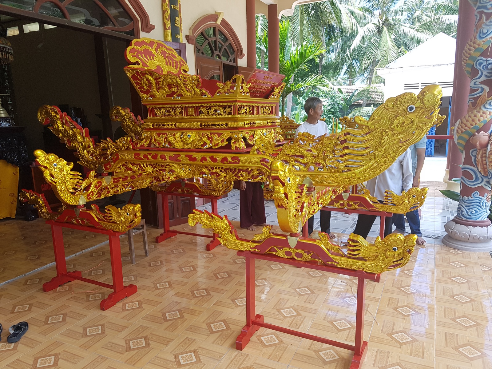 ​Kiệu thờ - Một tín vật tâm linh độc đáo