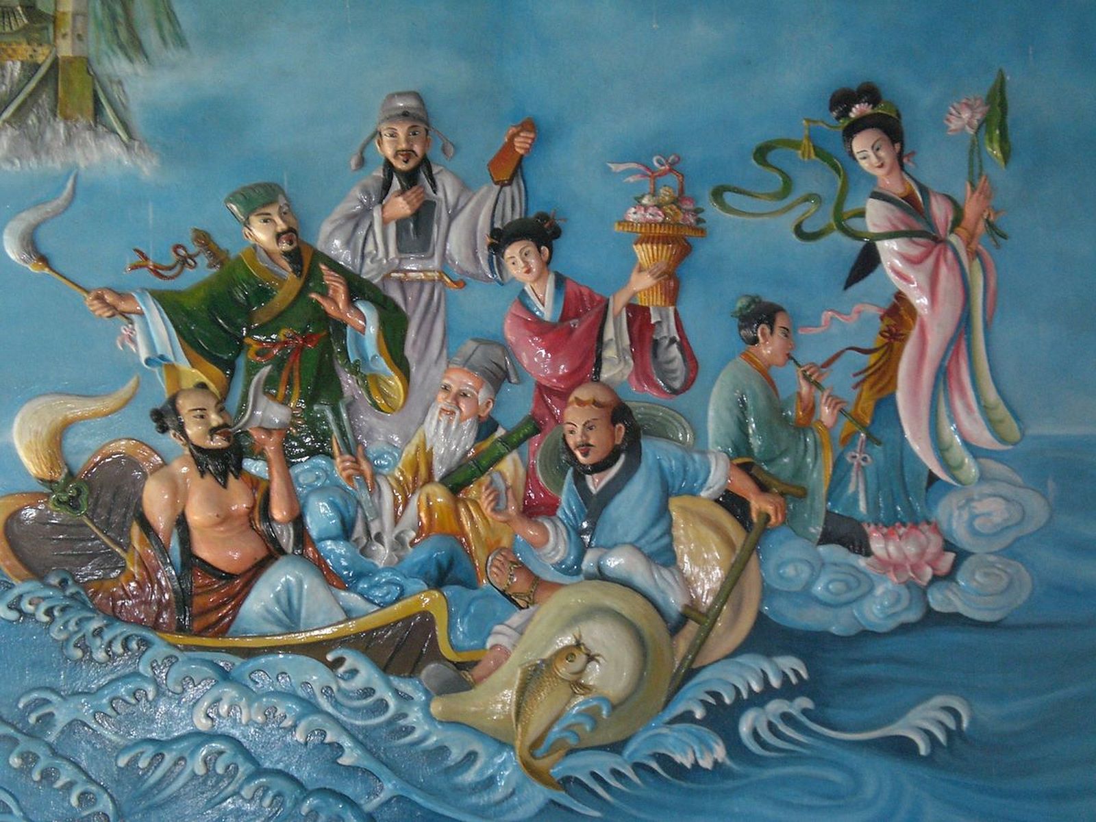 BÁT TIÊN - BIỂU TƯỢNG CỦA SỰ TRƯỜNG THỌ VÀ MAY MẮN