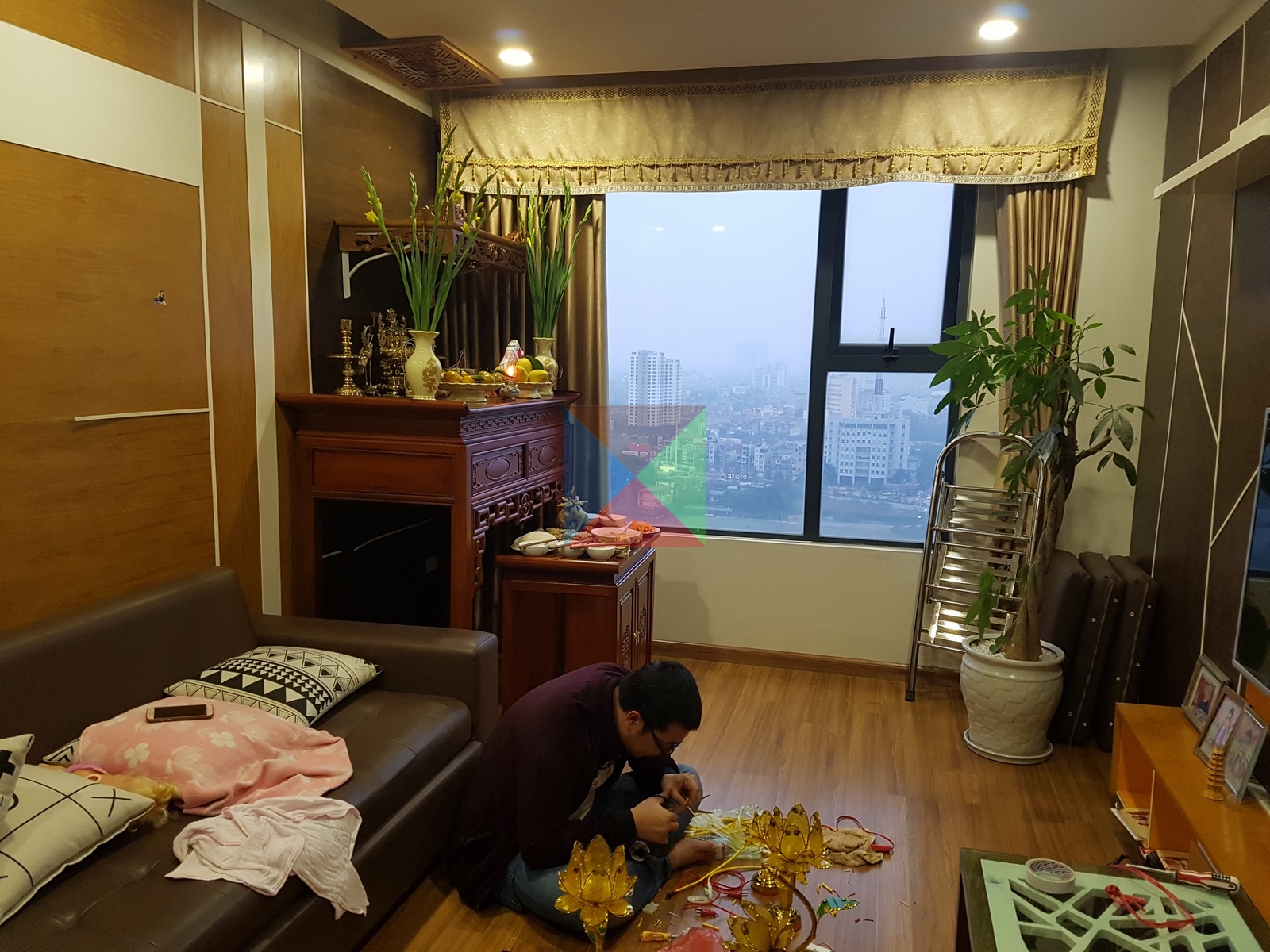 Cách đặt bàn thờ nhà chung cư hợp phong thủy, tránh tai họa