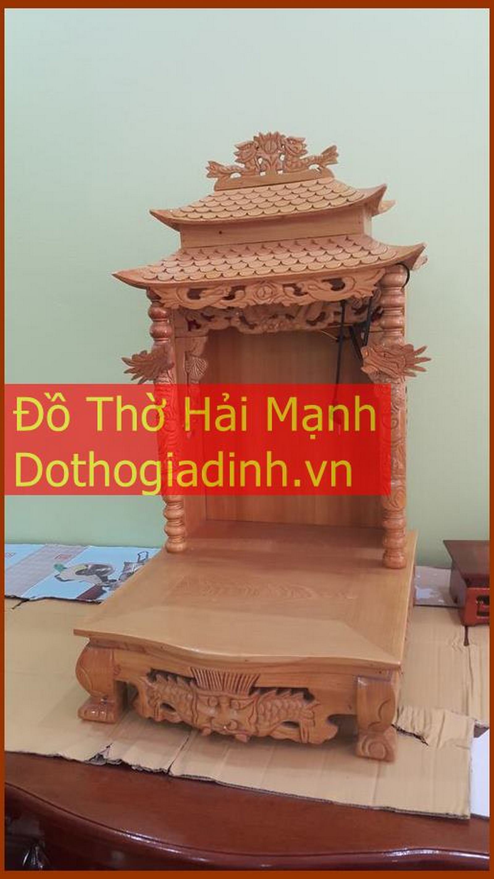 Hướng dẫn chi tiết cách thay bàn thờ thần mới