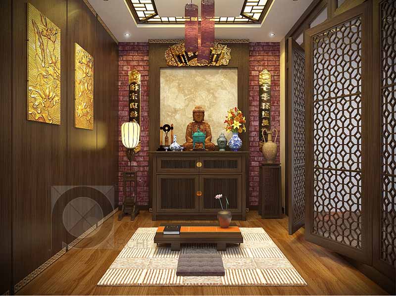 Tầm quan trọng của vách ngăn trong không gian thờ tự