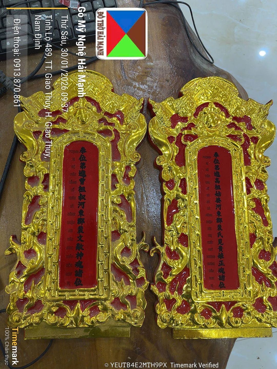 Cách gọi thứ bậc khi viết bài vị hoặc văn tế Hán Nôm