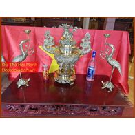 Bộ đỉnh đồng Vĩnh Tiến Số 1 tròn - tam sự