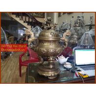 Bộ đỉnh đồng thủ công 70 tam sự