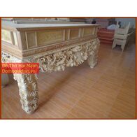 Sập thờ, bàn thờ chân quỳ gỗ gụ GC22HM01