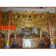 Cửa võng đẹp cho đình chùa, từ đường, gia tiên 11