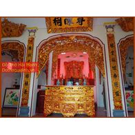 Cửa võng gỗ đẹp sơn son thếp vàng 10