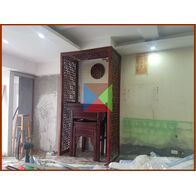 *** Bộ phòng thờ vách ngăn CNC đầy đủ cho căn hộ 127