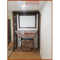 Bàn thờ hiện đại đẹp kích thước 127 kèm tủ