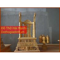 Ngai ỷ gỗ mít mẫu con tiện mình trơn
