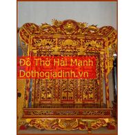 Khám thờ gia tiên mẫu Khám gian gỗ dổi (khám 120)