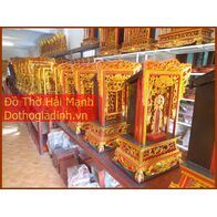 Khám tiểu thờ gỗ dổi