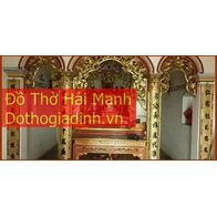 Bộ cửa võng đẹp cho đình chùa, từ đường, gia tiên 1