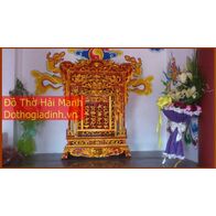 Khám thờ gia tiên mẫu Khám 70 gỗ dổi
