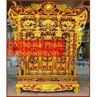 Khám gian thờ gỗ mít (khám 90)