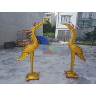 Hạc thờ gỗ mít 1.8 - 2m