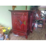 Tủ thờ gỗ mít kích thước 127