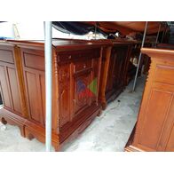 Mẫu tủ thờ đẹp dài 127 gỗ tràm lõi