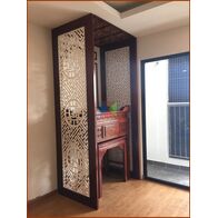 Bộ phòng thờ vách ngăn CNC đầy đủ cho căn hộ 117