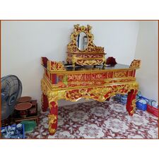 Sập thờ sơn son cho cửa điện