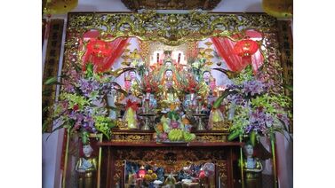 ​ SỰ BÀI TRÍ VÀ SẮP XẾP CÁC THÁNH MẪU TRONG ĐIỆN THỜ