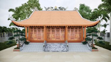 Vẻ Đẹp Vượt Thời Gian Của Từ Đường Gỗ Cổ Truyền 