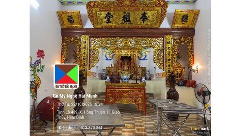 Quy Tắc Phân Ngôi Thứ Khi Đặt Ngai Thờ, Khám Thờ Trong Từ Đường