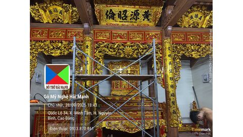 Phân Biệt Sơn Son Thếp Vàng Truyền Thống Và Sơn PU