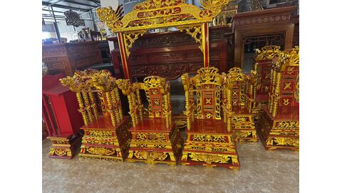So Sánh Ngai Thờ Gỗ Mít Và Ngai Thờ Gỗ Hương 