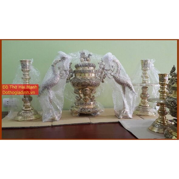 Bộ đỉnh đồng Vĩnh Tiến Số 1 vuông - tam sự