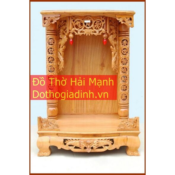 Bàn thờ thần tài - Lầu thần tài mái bằng 61