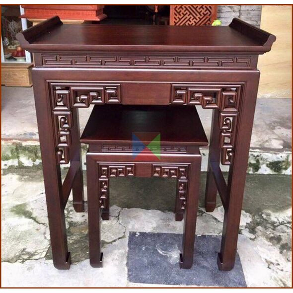 Bàn thờ hiện đại đẹp kèm bàn cơm 107